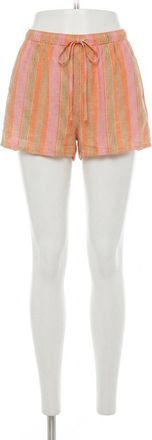 Z Supply The Perfect Striped Short In Tiger Lily