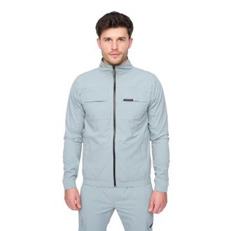 Duck and Cover Heren Chamata Jas (Staalblauw)