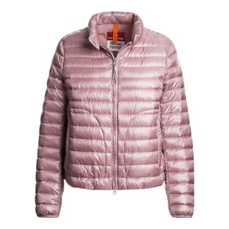 Parajumpers Down Jackets, female, Pink, Size: M Lightweight Quilted Down Jacket