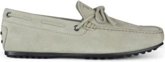 Tod's Su&egrave;de Ballerinas - Heren - Loafers - Grijs - 40 EU - Su&egrave;de - Schoenen