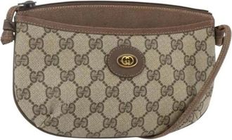 Gucci Pre-owned Cross Body Bags, female, Beige, Size: ONE SIZE Pre-owned Cross Body Bag