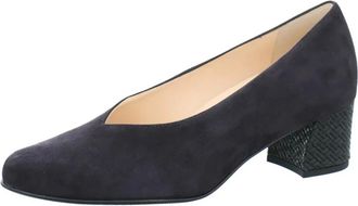 Hassia Pumps - Dames - Schoenen - Blauw - Maat: 34 1/2 EU Velours