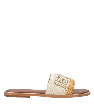 De Siena shoes De Siena Schoenen Sandalen Wit+Goud