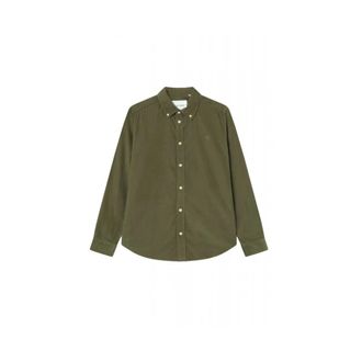 Les Deux Heren, Overhemden, Groen, Maat: XL Corduroy