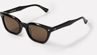 Epokhe Ceremony Sunglasses in Black/Brown at Nordstrom