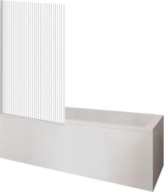 Duravit Ba&ntilde;era Derecha Duravit D-code 1700x700mm + Mampara De Ba&ntilde;era Izquierda Aurys Raywall Cromo