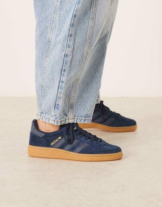 adidas Originals Handball Spezial - Sneakers in denim blu