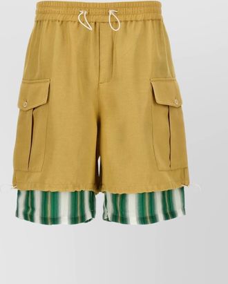 Wales Bonner wander cargo bermuda shorts