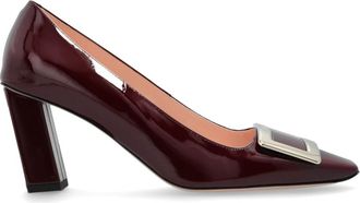 Roger Vivier Belle Vivier Pumps met Hak - Dames - Pumps - Rood - 40 EU - Leer - Schoenen