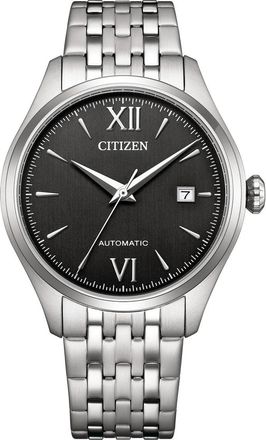 Citizen Mechanical Automatic Black Dial Mens Watch NJ0240-55E