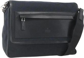 Gucci Pre-owned Cross Body Bags, female, Black, Size: ONE SIZE Pre-owned Cross Body Bag