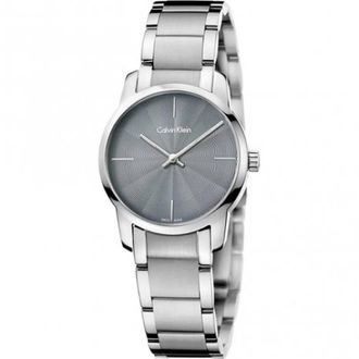Calvin Klein Quartz Horloge - City - Dames - Horloges - Grijs - ONE Size - Accessoires