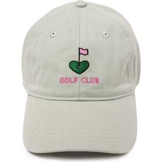Frasier Sterling Golf Embroidered Baseball Cap in Light Green at Nordstrom Rack