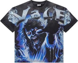 Vale Fear T-shirt met grafische print - Grijs