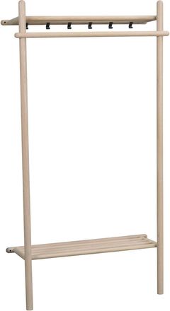Rowico Massive Wandgarderobe Milford 91 x 181 cm - Eiche hell