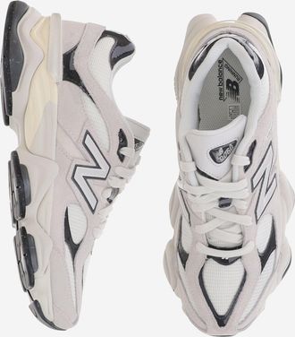 New Balance Unisex Sneakers 9060 Multicolour Suede-Mesh Trainers Suede/mesh