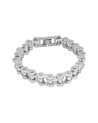 Adornia Adornia Stainless Steel Water Resistant Interlock Bracelet
