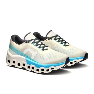 On Running WomenS Cloudmonster 2 Shoe In Cream/horizon