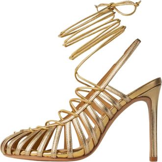 L37 Gigi High Heel Sandal - Dames - Sandalen met hakken - Geel - 40 EU - Schoenen