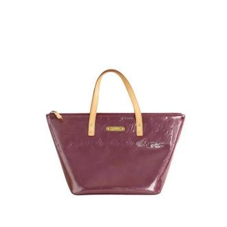 Louis Vuitton Pre-owned Handbags, female, Purple, Size: ONE SIZE Pre-owned Bellevue Handbag