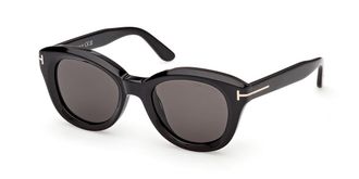 Tom Ford FT1344 NIKA-02 01A Womens Sunglasses Black Size 49