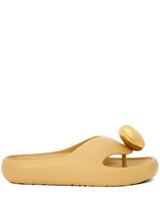 Loewe round-detail slides - Neutrals