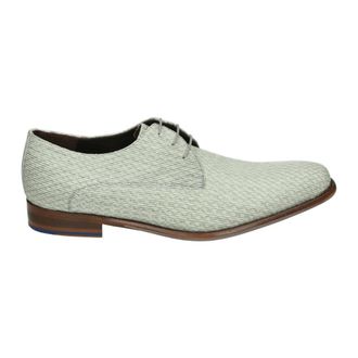 Floris Van Bommel DE Stijler Business Schoenen Lichtgrijs - Heren - Veterschoenen - Grijs - 42 1/2 EU - Leer - Schoenen