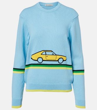 J.W.Anderson Embroidered cotton sweater