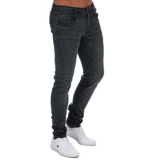 Duck and Cover Heren Maylead Slim Fitted Jeans (Grijs)