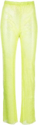 Santa Brands Wide Trousers, female, Green, Size: XS/S Diamond Pants