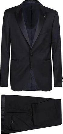 Tagliatore Heren, Pakken, Blauw, Maat: 2XL