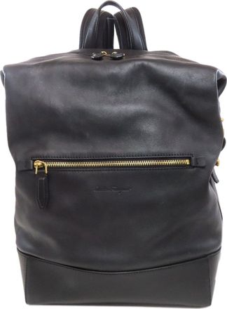 Ferragamo Leather Backpack (Pre-Owned)