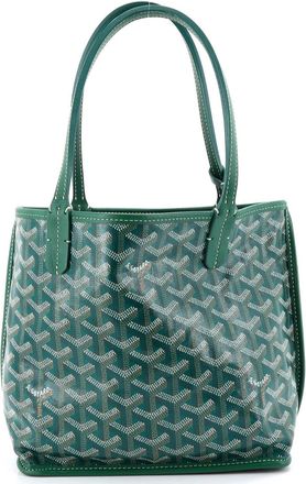 Goyard Anjou Reversible Tote Coated Canvas Mini
