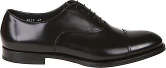 Doucal's Almond Toe Lace-up Shoes