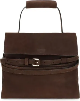 Moschino Tie Me leren handtas