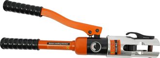OEM Herramienta De Crimpado Hidr&aacute;ulica, 7 Mordazas De Crimpado, Funcionamiento Manual, Color Naranja