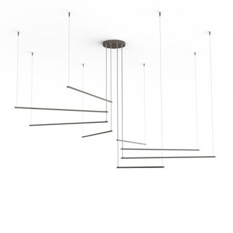 Lumicom Radius Lampara De Techo 8x Monocolor Brillo