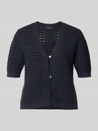 OPUS Regular Fit Cardigan aus Viskose-Mix Modell Dostal in Marine, Gr&ouml;&szlig;e 34