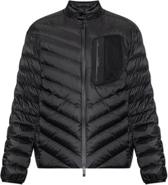 Moncler Mackinac Down Jacket - Heren - Gewatteerde jassen - Zwart - S - Polyester - Jassen