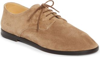 Common Projects Soft Plain Toe Derby in 0240 Taupe at Nordstrom, Size 10Us