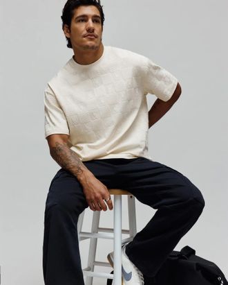 Psycho Bunny Mens Dustin Oversized Tee 250 PRISTINE / XXL