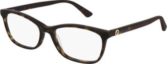 Gucci Zonnebril - Dames - Brillen - Bruin - 52 MM - Accessoires