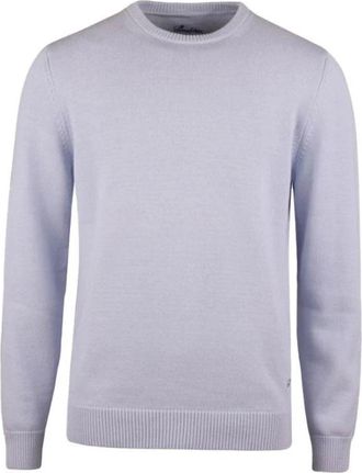 Stenstr&ouml;ms Gebreide ronde hals trui - Heren - Ronde hals truien - Blauw - M - Truien & Vesten