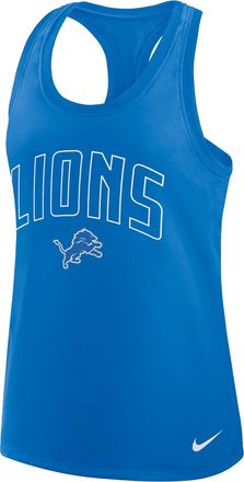 Nike Detroit Lions Primetime Nike Womens Dri-FIT NFL Racerback Tank Top in Blue | 03E145A9J-8NT
