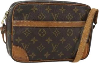 Louis Vuitton Pre-owned Cross Body Bags, female, Brown, Size: ONE SIZE Pre-owned Trocadero 23 Shoulder Bag