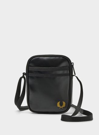Fred Perry Mens Minimal-logo shoulder bag