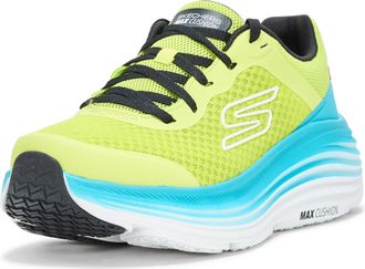 Skechers Mens Max Cushioning Endeavour Sneaker, Lime, 9.5 UK