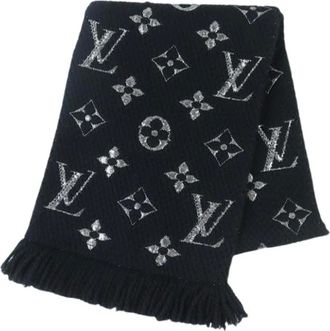 Louis Vuitton Pre-owned Scarves, female, Black, Size: ONE SIZE Pre-owned Monogram Stole