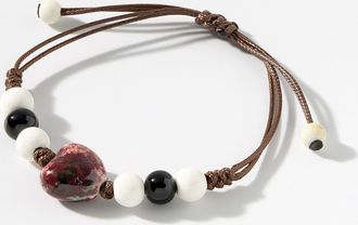 Simons Womens Artistic bead cord bracelet