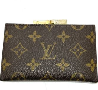 Louis Vuitton Brown Monogram Monogram Wallet (Bi-Fold) (Pre-Owned)